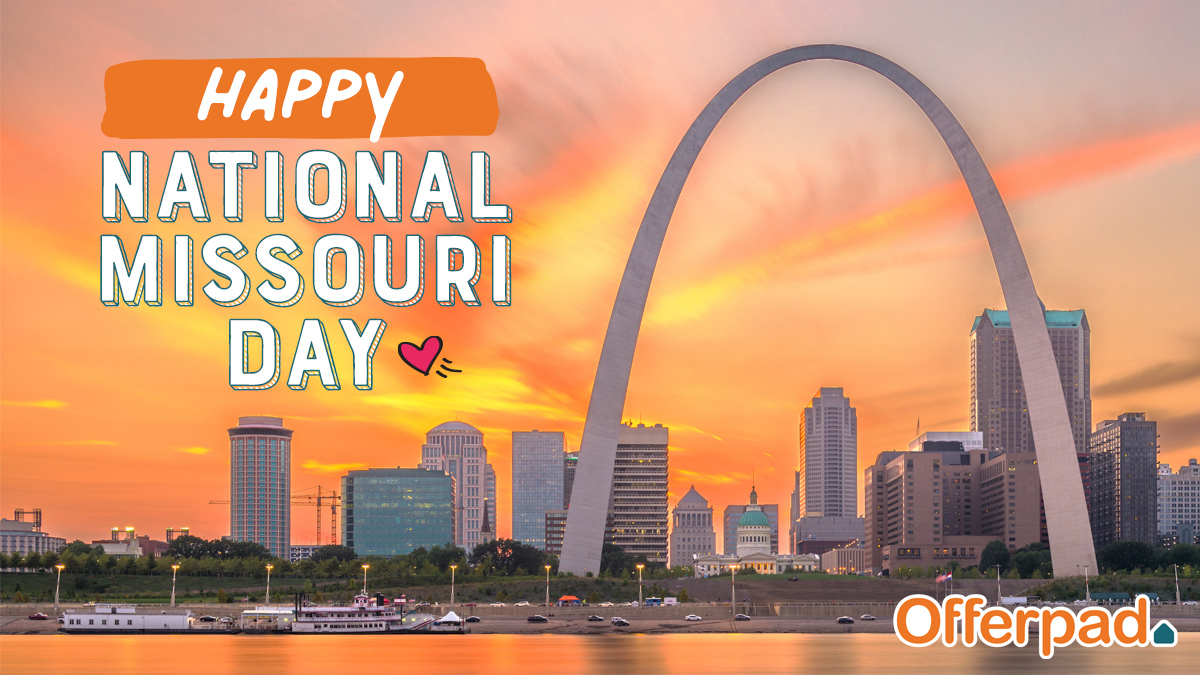 Happy National Missouri Day to all our friends, family, customers & coworkers in the Show Me State. We're here to show you how easy it is to buy & sell a home. 🫶