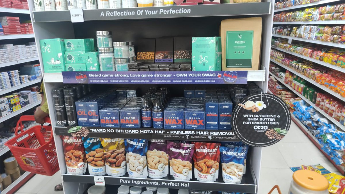 onlymengrooming's tweet photo. 🎉 Exciting News! 🚀 Our grooming revolution continues as our top-notch products are now available offline!
Glimpse from a store in Bangalore.
🧔✨ A huge shoutout to our incredible team for making this happen! 
🙌 To our valued customers, your support has been phenomenal. https://t.co/H3MfoDzpuS