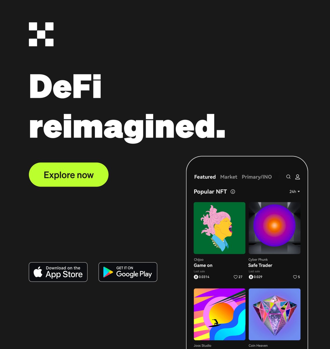 Unlock the world of DeFi with #OKXWallet 🌍

📱 11M+ downloads
🌐 500+ dApps integrated
⛓️ 80+ blockchains supported
🔎 5500+ dApps live on Discover portion

Join millions in owning the future: bit.ly/3fBD3E2