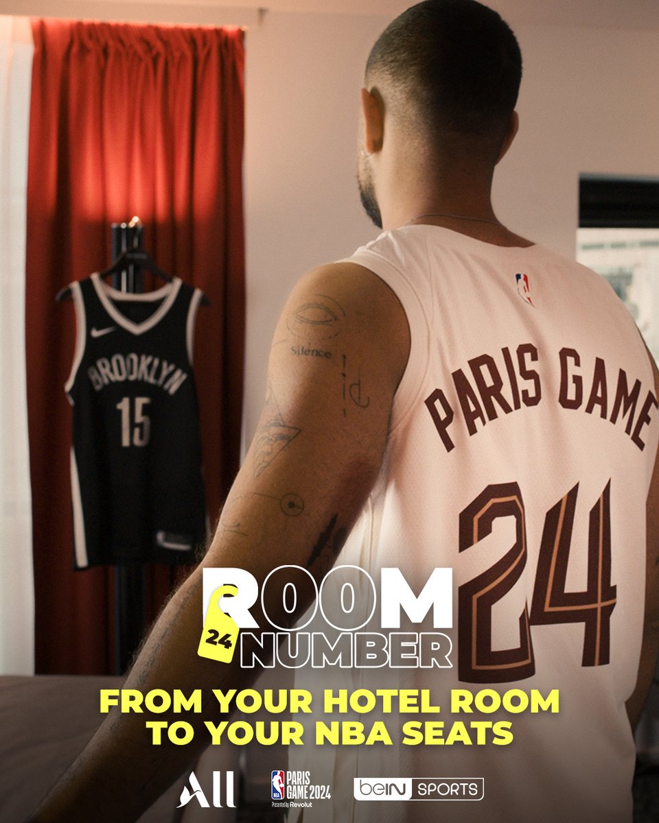 beinsports_FR's tweet photo. 🏀 J- 7 avant le #NBAParisGame présenté par Revolut !
Partagez votre numéro fétiche et venez vivre une expérience incroyable @Accor_Arena le 11 janvier à l'occasion du NBA Paris Game.
Tentez votre chance pour remporter des places pour le match, mais aussi une nuit à l'hôtel, une rencontre avec les journalistes de beIN SPORTS, ou encore un accès à l'entrainement des équipes.
Avec @ALL, nous vous invitons à venir assister à ce match exceptionnel entre les Cleveland Cavaliers et les Brooklyn Nets.
Pour participer :
1️⃣ Suivez @All
2️⃣ Likez le post
3️⃣ Commentez ce post avec une votre numéro fétiche et #ALLRoomNumber
Vous avez jusqu'au samedi 6 pour participer, bonne chance à tous 🍀