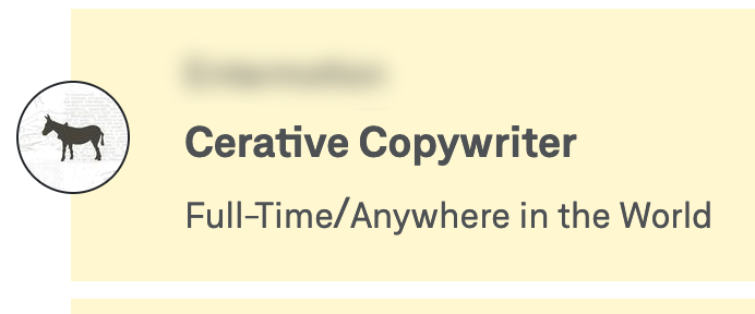 huntaround's tweet photo. Clearly an urgent need...
#cerative #copywriter https://t.co/QgNHc9v9bU