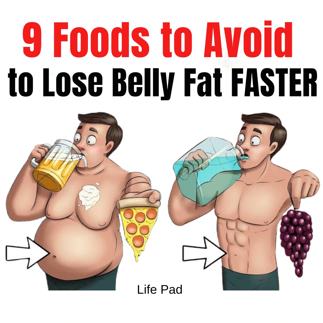 9 Foods to Avoid to Lose Belly Fat FASTER
🧵 save this 📌