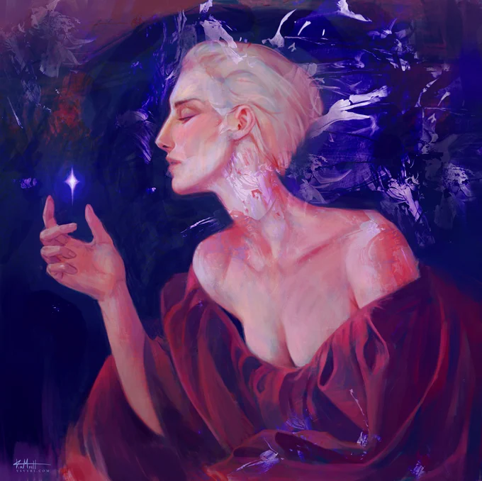 New little study I did. I changed various parts to have a bit of fun 
