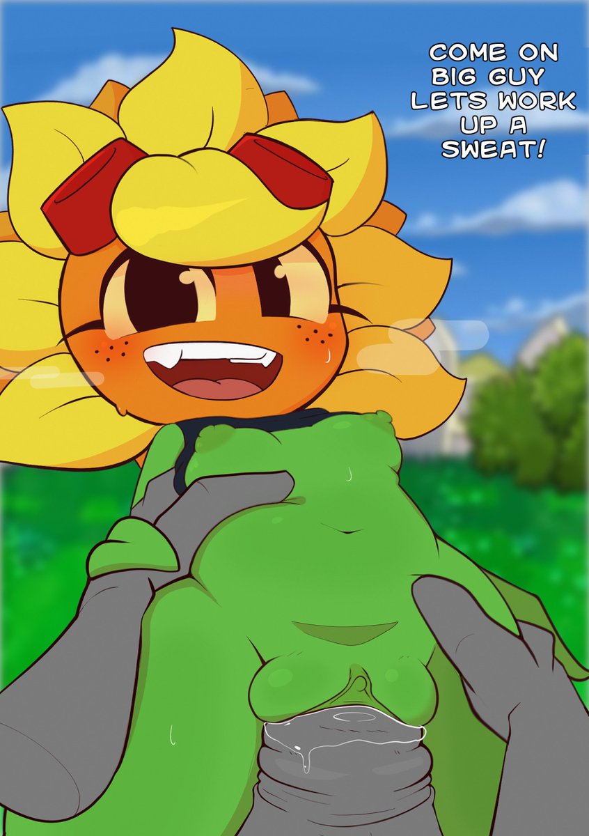 DefunctUmbra18's tweet photo. Plants vs zombies Solar Flare fertilizing fun :3!

A Redraw of a drawing I did over a year ago that I kinda went "little" overkill making... so enjoy ^w^! https://t.co/2IdJeoV1Kq