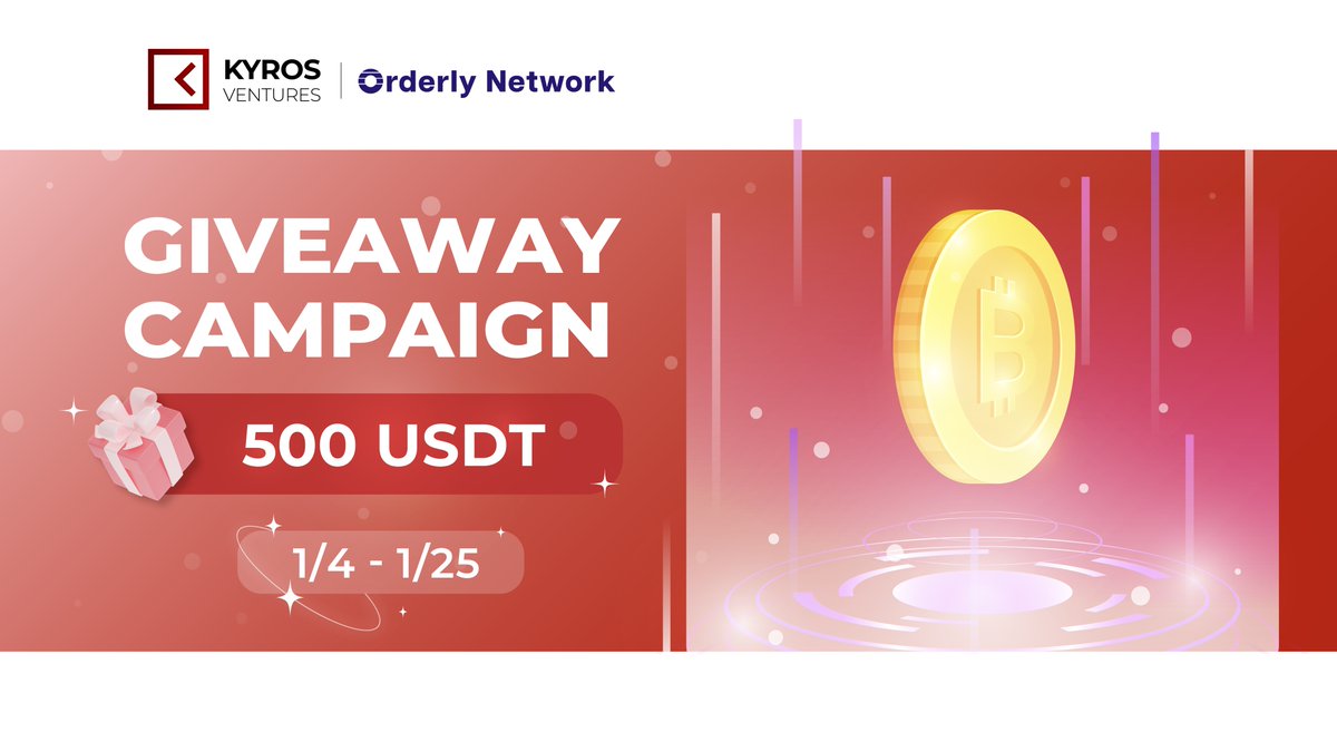 ✨ Kyros teams up with <a href="/OrderlyNetwork/">Orderly</a> for an exclusive #giveaway on Galxe!

🎁 Win your share of 500 USDT!

50 lucky winners will grab a piece of the prize pool!

🚀 Get ready to join the fun! #Kyros #OrderlyNetwork

Join now: galxe.com/kyrosinsights/…