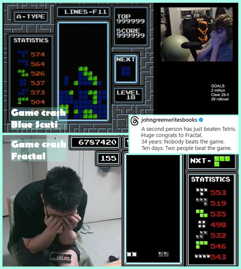 tetrisnetwork's tweet photo. What a time to be a NES Tetris Fan ❤️

Also shout-out to @johngreen for all the love and support you have been giving this game and our community! https://t.co/1KKPX2HYfW