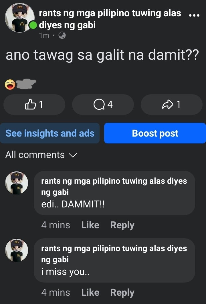 oa ung nag post