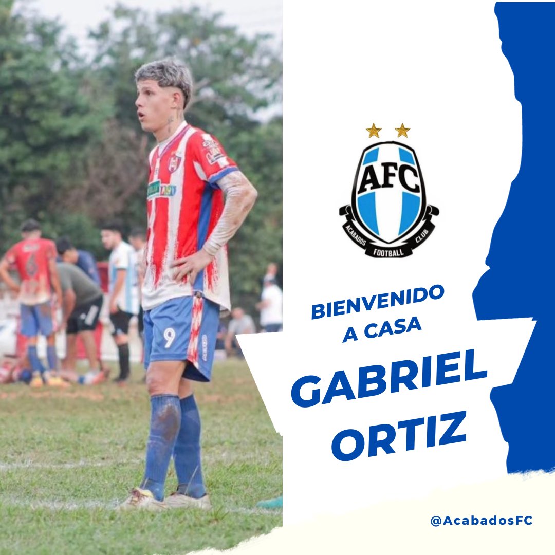 Cuarto refuerzo confirmado ✅

Gabriel Ortiz se suma al equipo a partir de este torneo de verano, en busca de seguir sumando títulos, a defender con goles esta camiseta 👊🏻

Bienvenido a tu nueva casa Gabi-Gol 🤝🏻⚽️