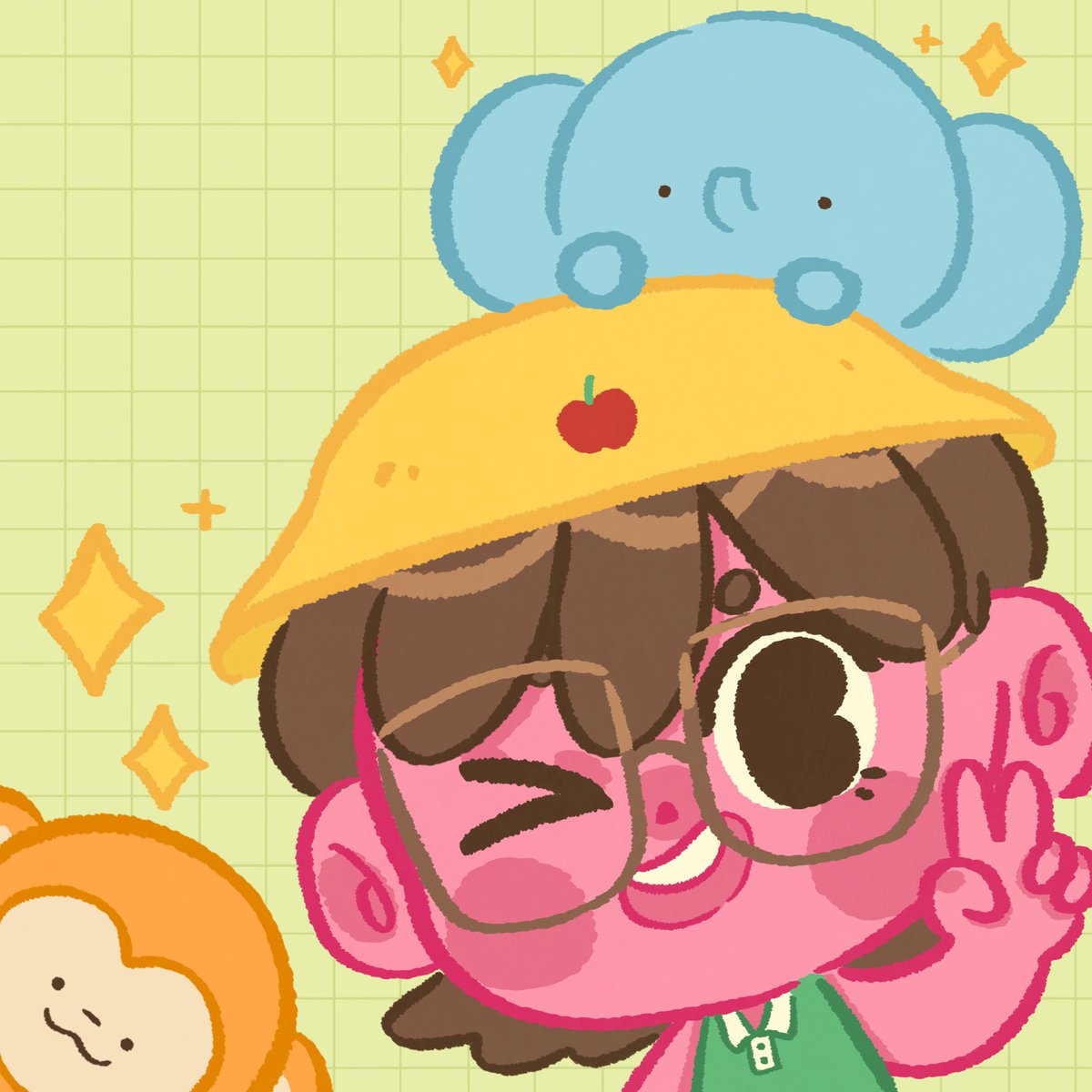 「me / how I draw myself 」|SuppLy🌻✧·˚ ༘のイラスト