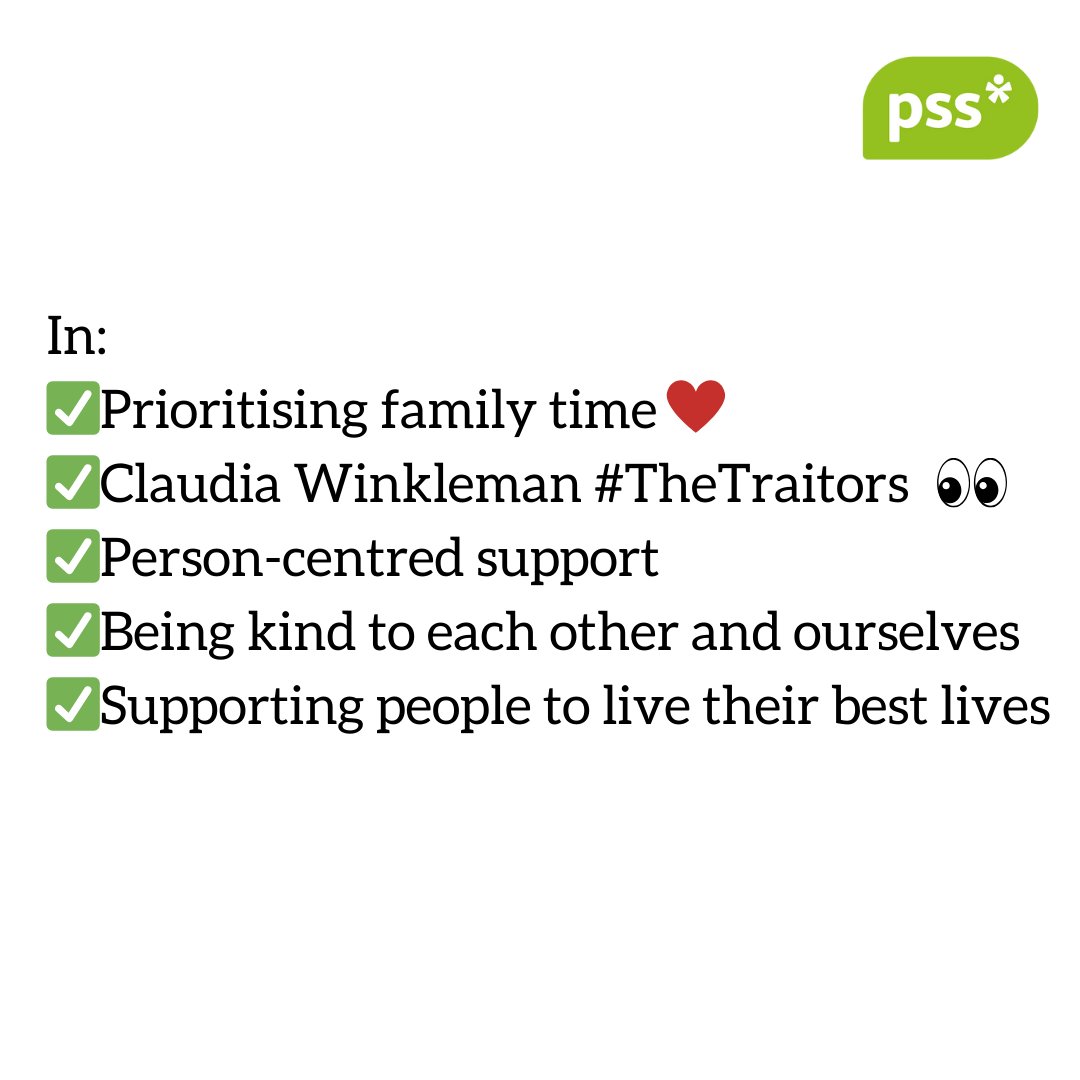 PSSpeople's tweet photo. Our ins and outs for 2024 🙌 What are yours? Tell us below!👇

#PSS #SharedLives #TheTraitors #LukeLittler #PersonCentredCare #AdultSupport #InOut https://t.co/VbRYCCZNQl