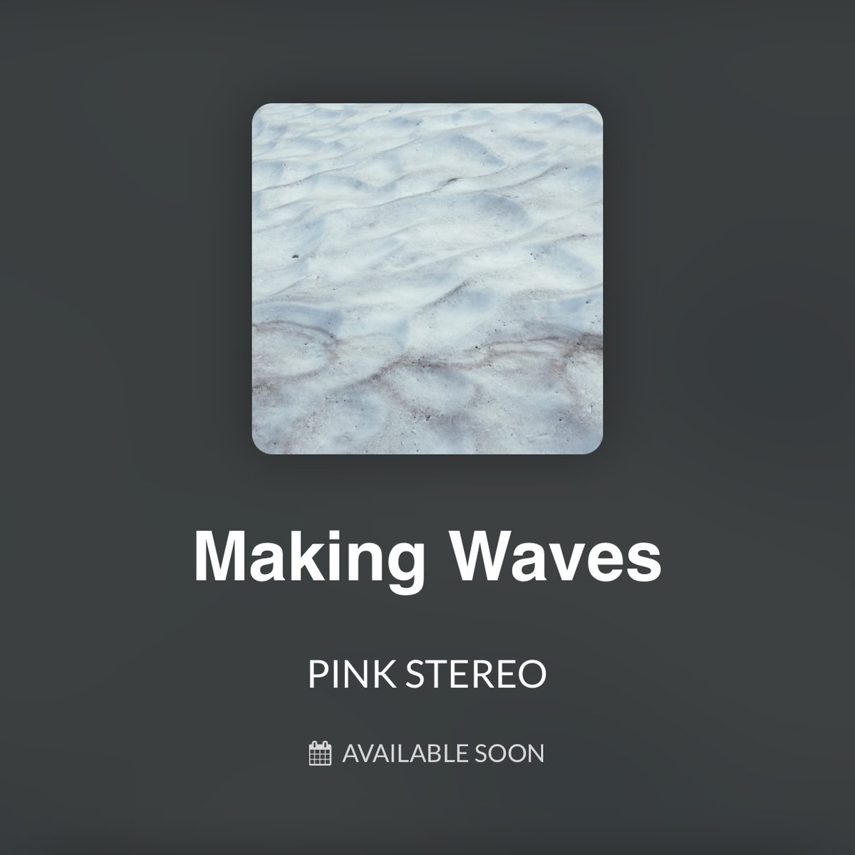 itspinkstereo's tweet photo. "Making Waves" available tomorrow, January 5th! Pre-save on Spotify: https://t.co/o3byp7RWhi (powered by @distrokid) #hiphopbeats #hiphopinstrumentals #pinkstereo https://t.co/2lKDCKVUEN