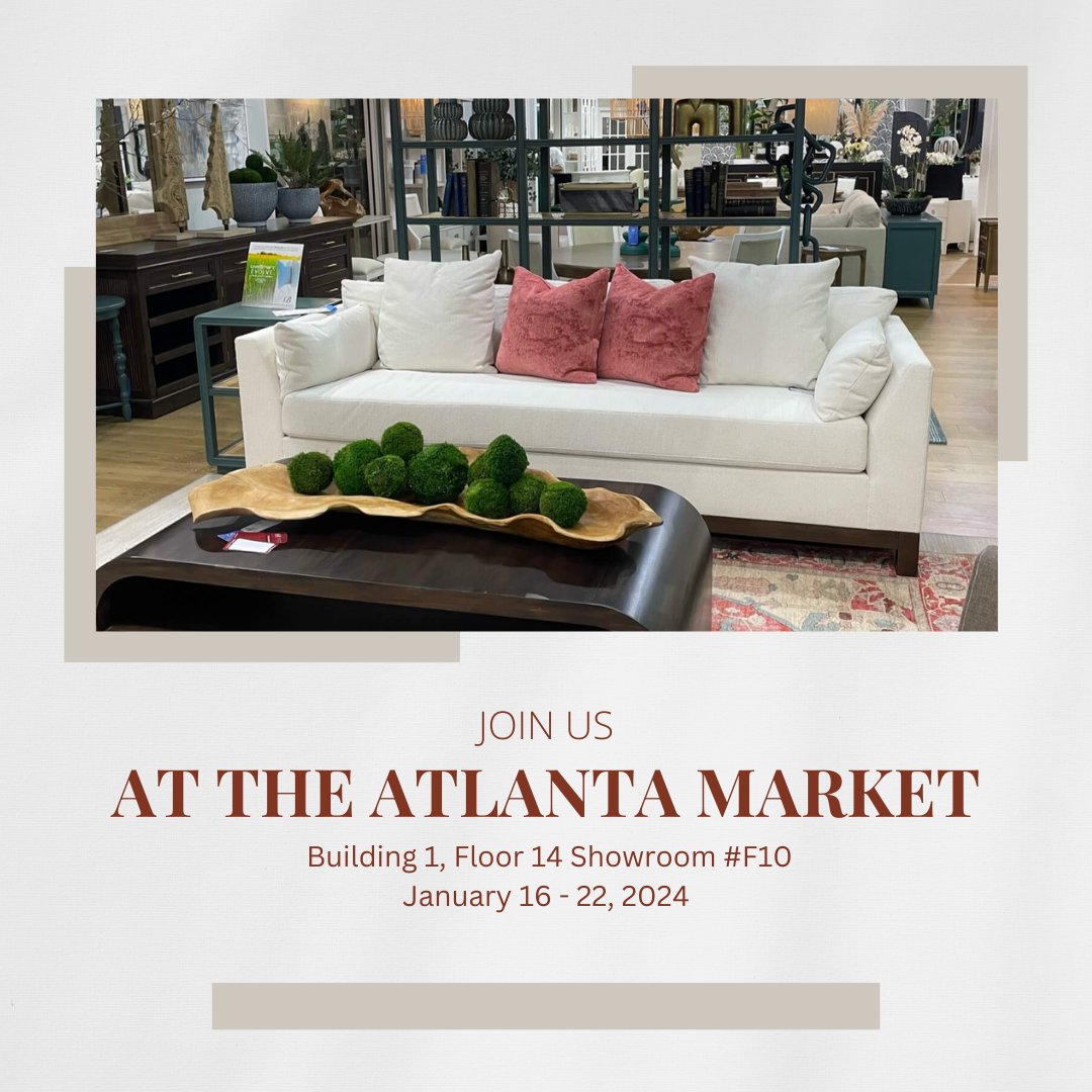 thebrambleco's tweet photo. Who doesn't love free freight and amazing product debuts? See you in Atlanta

#bramblefurniture #brambleco #stevenshell #atlantamarket #atlanta #wholesale #homedecor #interiordesign #AmericasMart https://t.co/6UPp3Y7xaK