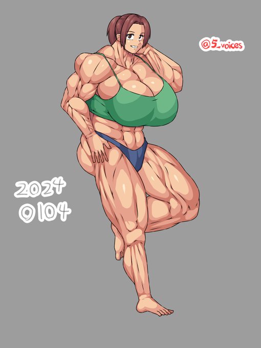 ポートレボディビル模写。 