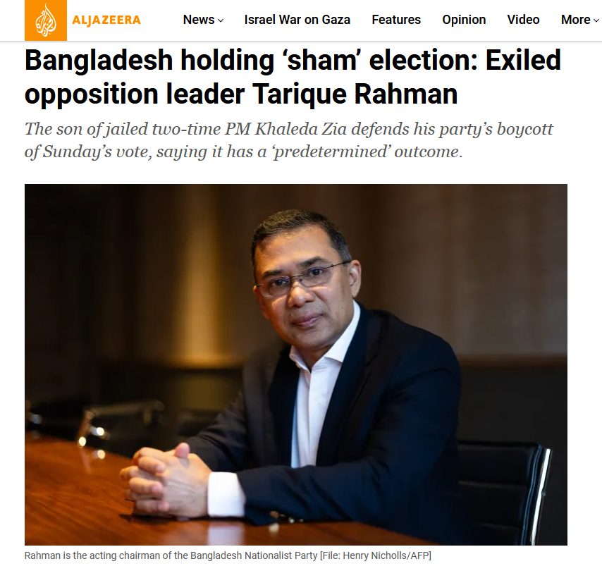 bdbnp78's tweet photo. "Participating in an election under Hasina, against the aspirations of the Bangladeshi people, would undermine the sacrifices of those who fought, shed blood and gave their lives for democracy." - @trahmanbnp

https://t.co/JJiyIz6v5N https://t.co/zjIptFQO8K