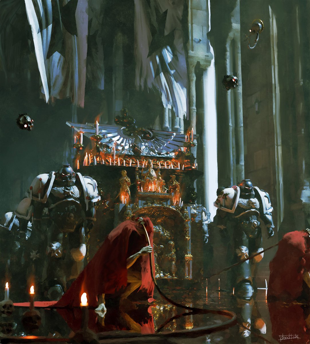 Doodlok1's tweet photo. FINALLY a 40K fanart from me. Happy how it turned out. 

https://t.co/Ctgdk8ylqh

#art #conceptart #digitalart #Warhammer40k https://t.co/sLV4JVawTu