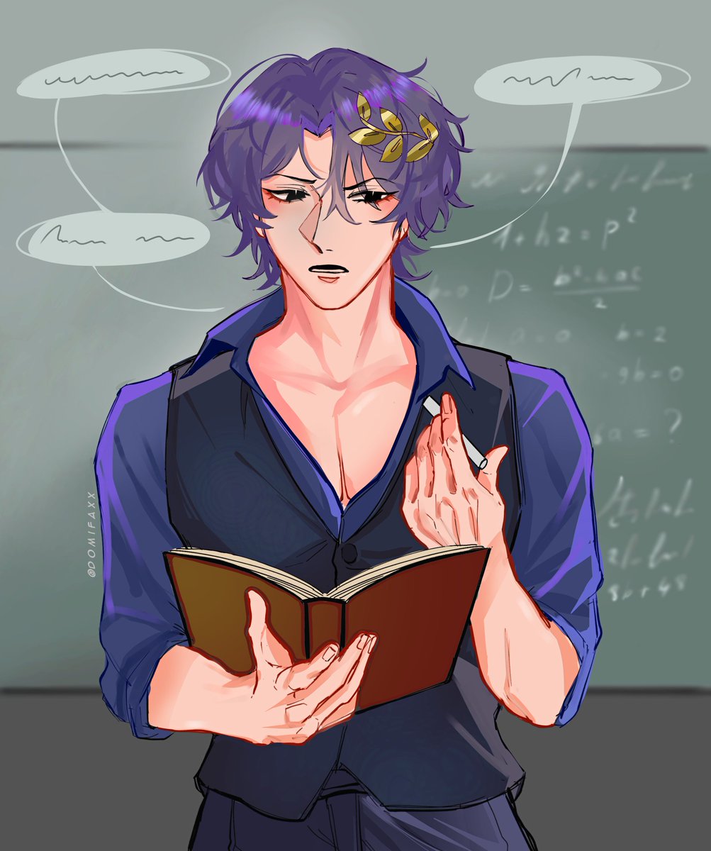 domifaxx's tweet photo. imagine that he's your professor 👀
#DrRatio #HonkaiStarRail #hsr https://t.co/GBkhW6d6HN