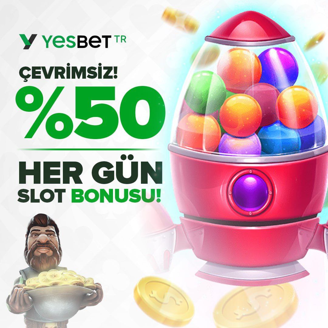 🎁HERGÜN %50 ÇEVRİMSİZ YESBET SLOT BONUSU

➡️ Hergün Yatırımlarınıza Ek %50 Çevrimsiz Slot Bonusu ile Kazanmak Daha Kolay
➡️ Yüksek RTP Oranları ile 5000+ Slot Oyununda Kazanmak Daha Eğlenceli!

#yesbet #slotbonusu #denemebonusu