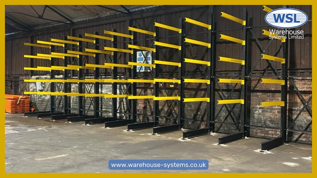 First #cantilever #racking project of the #NewYear is almost ready for use!! #ukmanufacturer #cantileverracking #bespokedesign #bespoke #design