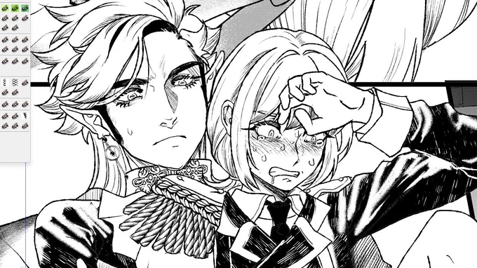 作画の都合により今回より悪魔モッはエルフ擬態です 
