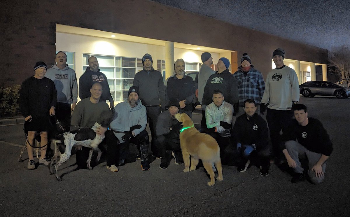 13x HIMs for #AO_TheBrickyard and 4x HIMs for #AO_ColdStart and it was definitely a cold one. But, MQs all around kept heart rates up and warm. So, what you waiting on? Join us in the gloom @MooresvilleNC @F3Nation