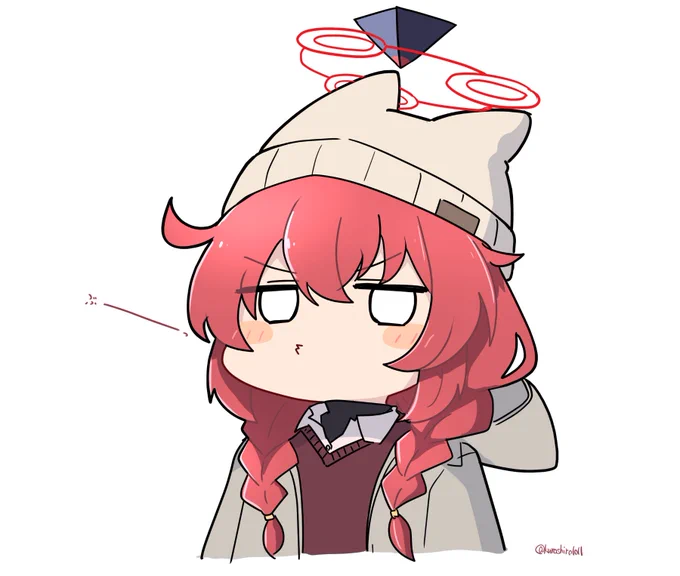 マキのこの顔描きたかった