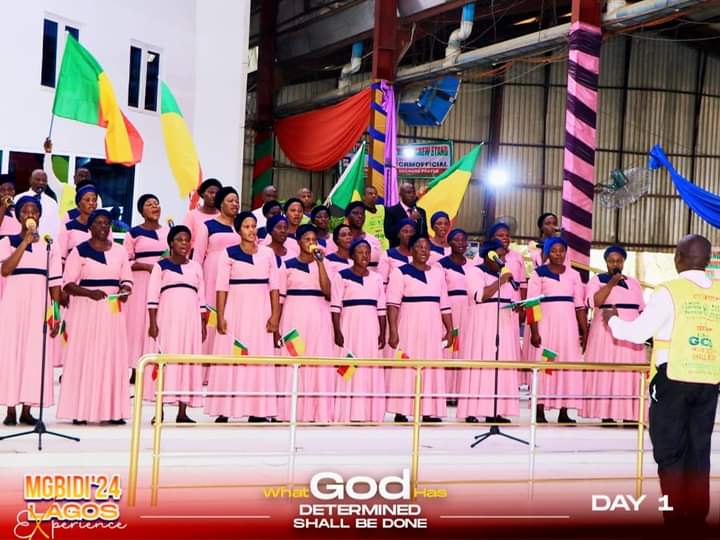 TlccrmOfficial's tweet photo. THE BENIN REPUBLIC CHOIR || WHAT GOD HAS DETERMINED SHALL BE DONE || MGBIDI LAGOS EXPERIENCE 2024 || DAY 1

The brethren from Benin Republic ministered with overflowing grace!

Watch: https://t.co/TP8rqLAgb3

#MGBIDI2024
#MgbidiLagosExperience2024
#tlccrmofficial
#PstLazarusMuoka https://t.co/zabH8wncSP