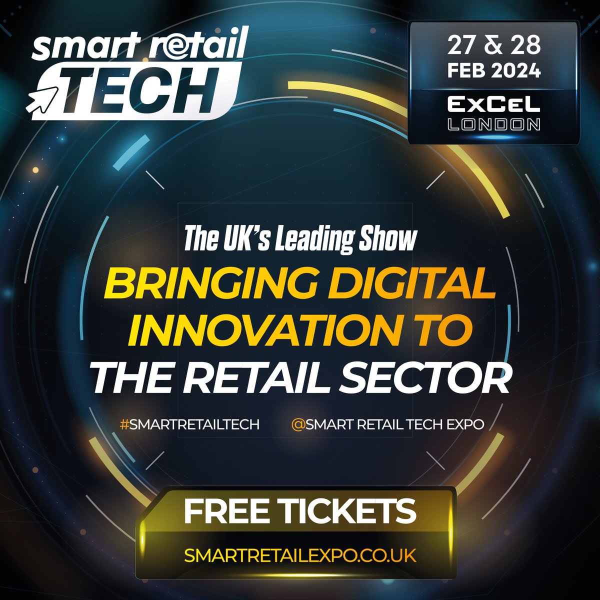 Smart Retail Tech Expo returns next month. Find out more ➡️ a1retailmagazine.com/company-news/s… #retail #retailnews #digital #innovation #exhibition #register #FreeTicket @smartretailexpo