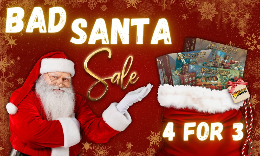 Little models - huge savings! There's currently 4 for 3 across the Epic Battles ranges as part of our Bad Santa deals - don't miss this opportunity to expand your armies to truly epic proportions! Check out all of the deals here! bit.ly/3RRdNu3 #warlordgames #badsanta…