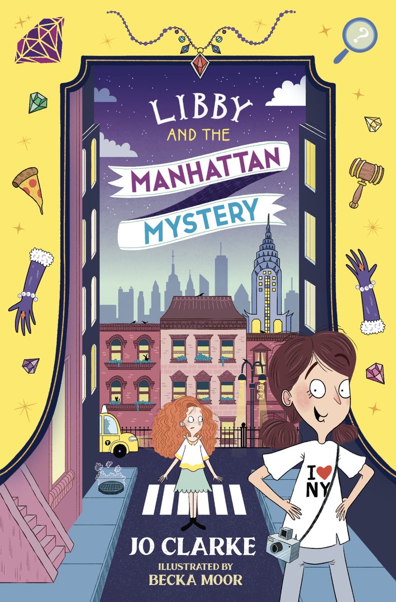 The hugest of happy book birthdays to my brilliant mate, @bookloverJo! Head across the Atlantic with Libby and Connie to uncover mysteries in Manhattan. Fun, pacy, detective adventure with great illustrations from #BeckaMoor! #LibbyandtheManhattanMystery 
@FireflyPress 🇺🇸