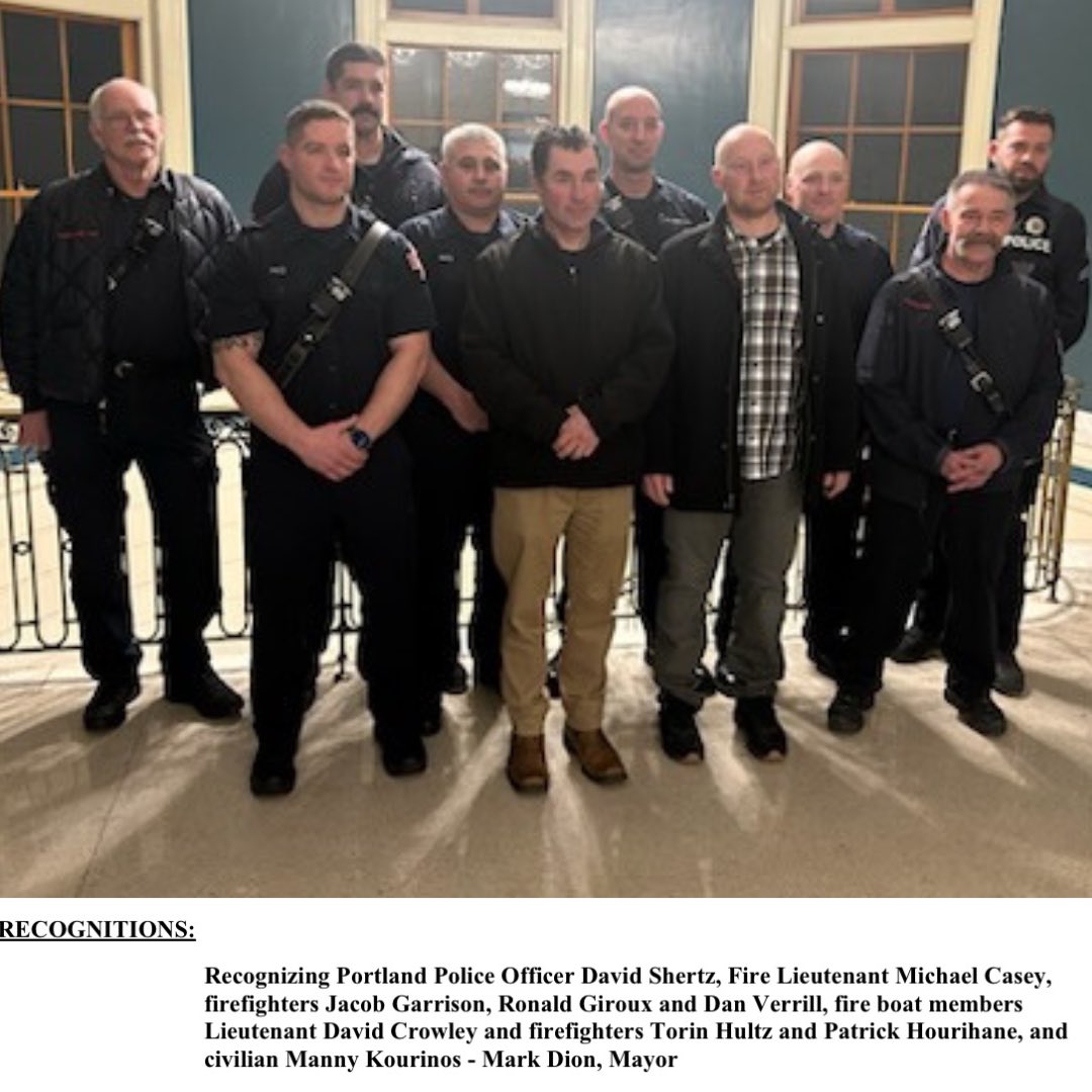 Portland Maine Firefighters tweet media