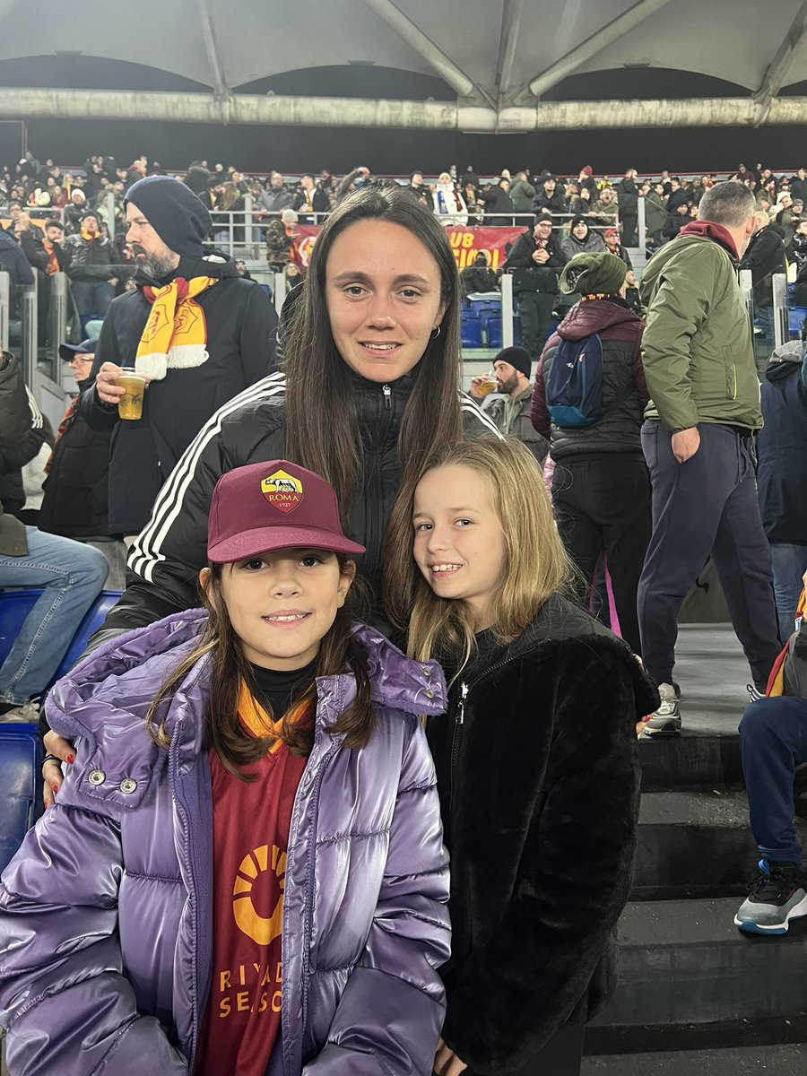 Piccole e Grandi GialloRosse 💛❤️ #ASRoma #grazieRoma