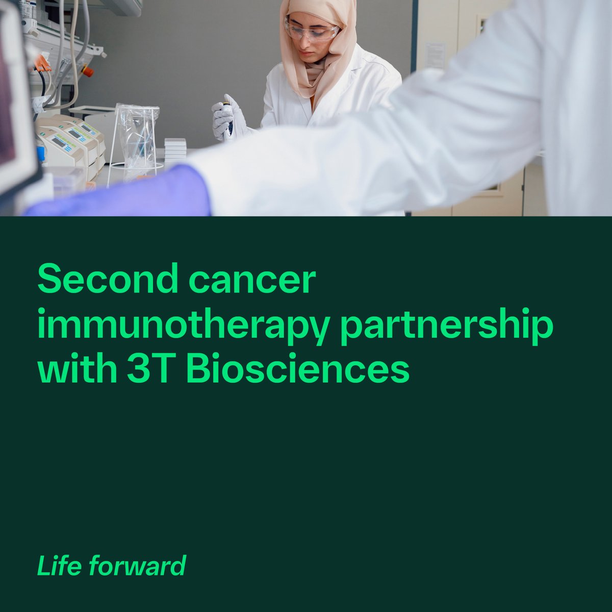 #NEWS: We are continuing our successful collaboration with 3T Biosciences to develop more novel cancer immunotherapies for people living with cancer. Learn more: bit.ly/3vosSKV #ImmunoOncology #JPM2024