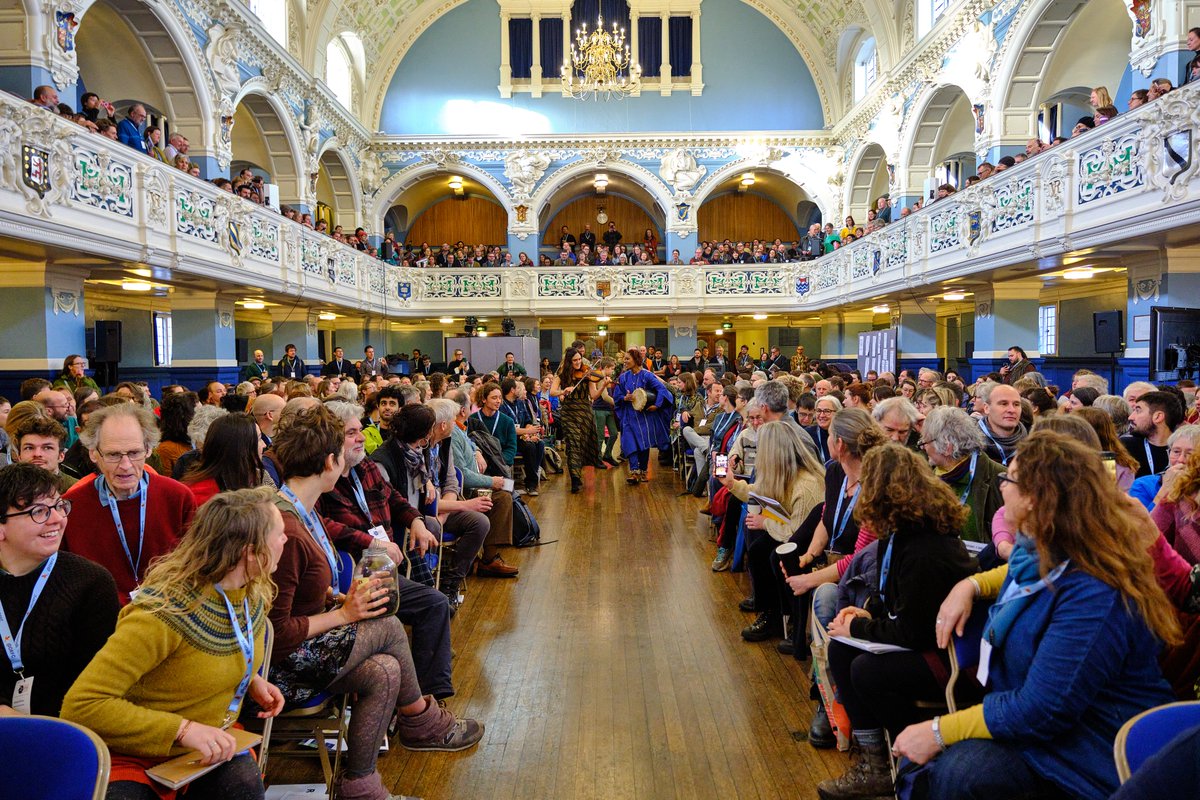 ORFC's tweet photo. Great start to the 15th Oxford Real Farming Conference! We are excited to be welcoming 1,800 in-person and 3,500 online attendees 🌱👩‍🌾🌍  #ORFC24 #agroecology #foodsovereignty #realfarming https://t.co/A8OI2oNPKE