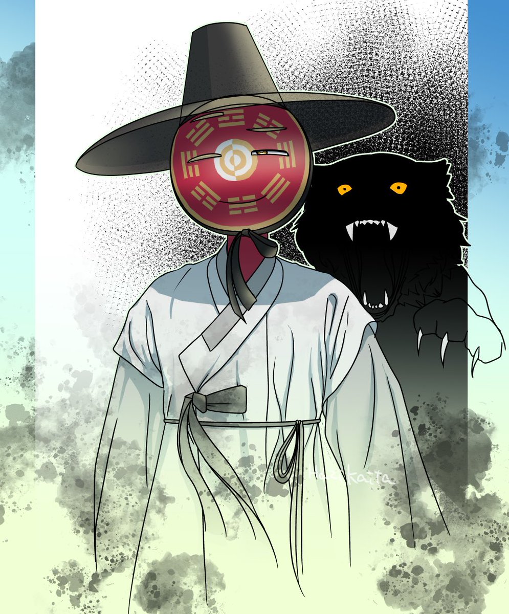 HaziKaita's tweet photo. Thank you for the request!
I hope it is not the wrong hanbok.
#CountryHumans
#countryhumansjoseon https://t.co/Njsq2YRVsL