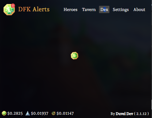 We're seeing some small glitches in the 'Dex' section. New version coming soon ⚔️⚔️⚔️