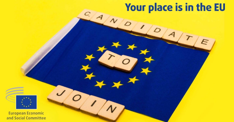 EESC_President's tweet photo. "To shape the future, we must learn from past experiences &amp; progressively integrate EU candidates. Today, we are the 1st institution to launch the call for the #ECM, #CivilSociety representatives from all candidate countries who will join our ranks in 2024."  

Discover more 👇