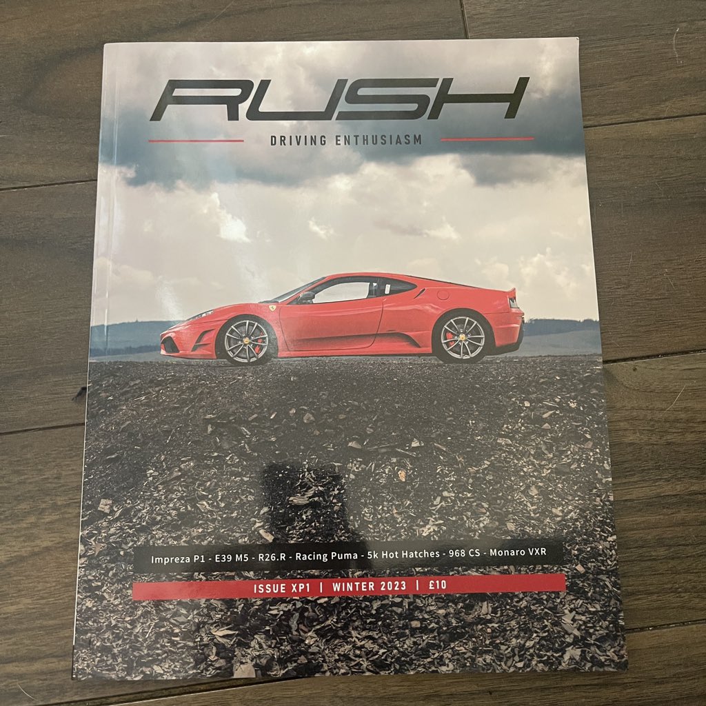 nayf_cars's tweet photo. Christmas, work and family have meant I’ve not had too much time to dive in to the wonderful first printed issue of Craig Toone’s Rush Magazine. I wish him all the best, and the note and mention in the back of the mag was lovely.
If you’ve yet to get a copy it’s worth a look. https://t.co/yzeSHqC9vQ