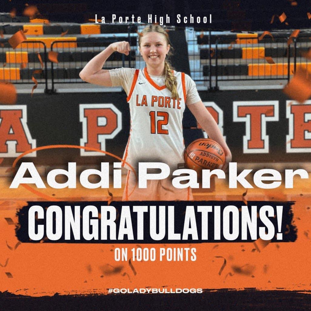 Over Christmas break, the former LPJ student-athlete reached a big milestone in her high school playing career! Congratulations, Addi!