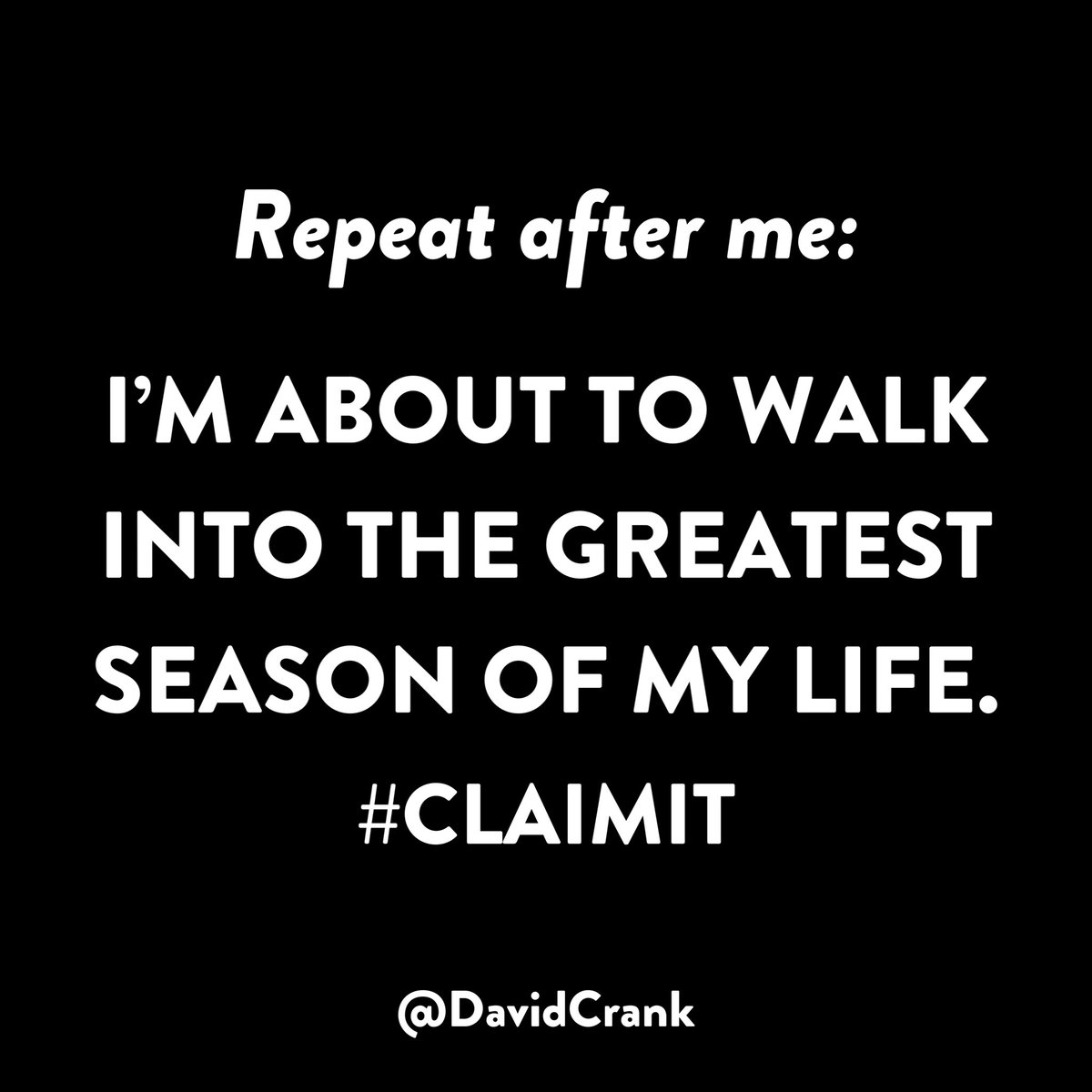 davidcrank's tweet photo. Say AMEN if you're speaking this over your life right now π
#grace #favor #blesssing #2023 #qotd #quoteoftheday #totd #thoughtoftheday #faiththoughts #dailyencouragement #dailyinspiration #encouragement #christianliving https://t.co/BoNp9wF2PQ