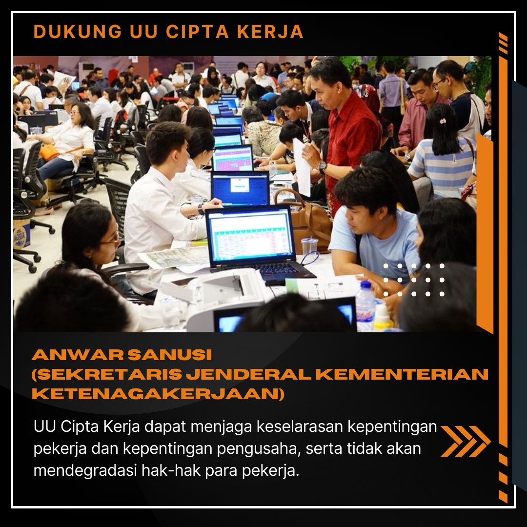 OhdjoniD's tweet photo. #UUCiptaKerja
#DukungUUCiptaKerja
#UUCiptaKerjaSejahterakanIndonesia
#EkonomiMaju https://t.co/w5zdLfrkDu