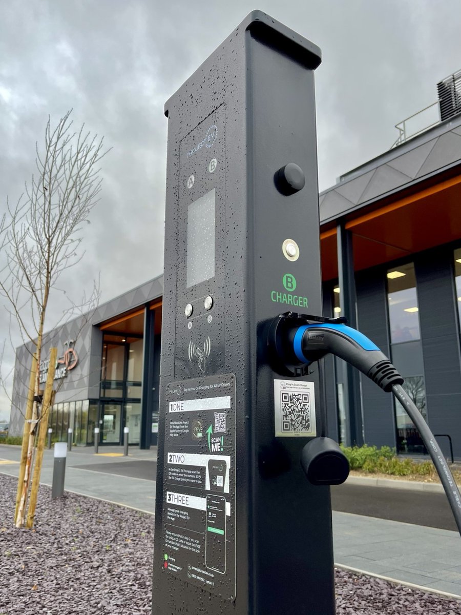 Have you ever charged your electric vehicle at an active air ambulance airbase? This year, we’re greener than ever, with our new airbase being fitted with 10 electric vehicle charging points, with part of the charge going directly to us, helping us continue to save lives 24/7.