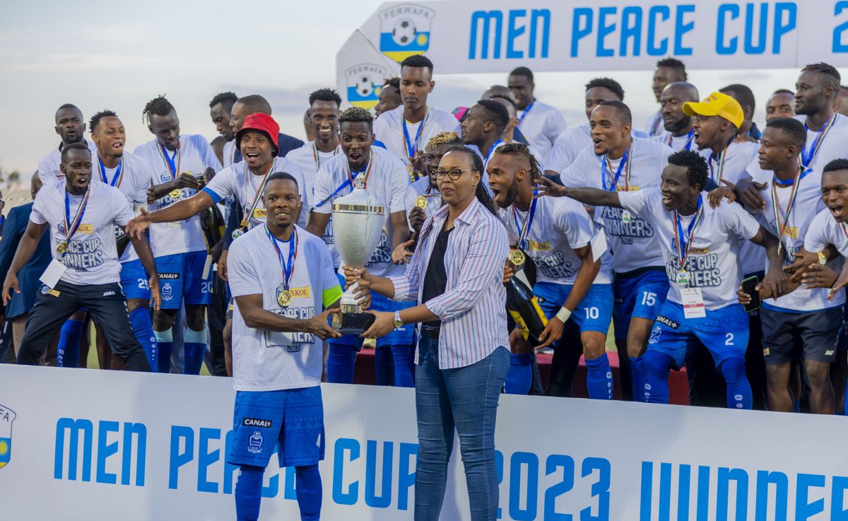 rayon_sports's tweet photo. We are back… 

In the #PeaceCup2024 last 16, Rayon Sports is set to compete against the 2nd division side, Interforce FC. 

If we advance to the quarterfinals, our opponent will be determined by the winner between Vision FC and Musanze FC.

#Gikundiro https://t.co/h2SO5Bm3gO