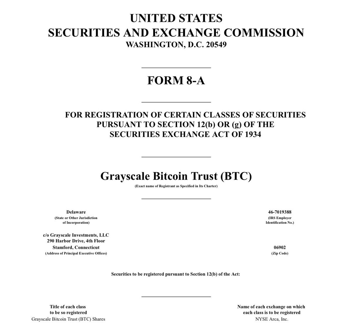 seth_fin's tweet photo. #Bitcoin 🎯🔥
🇺🇲 Grayscale is filing for registration of securities of its Spot Bitcoin ETF! 🥳🫡

Approval soon! 🥳🚀 https://t.co/D1pDRrT8kU