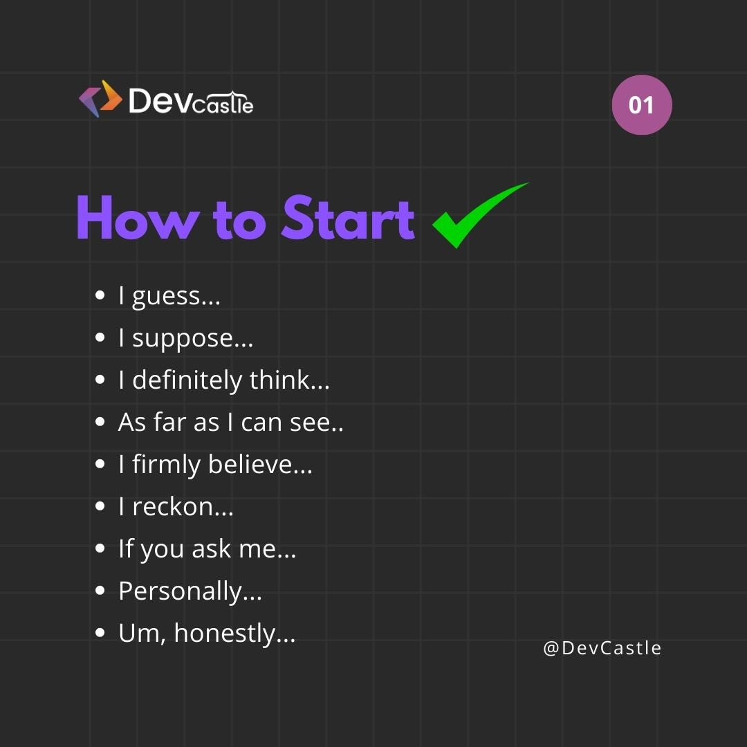 DevCastleX's tweet photo. Useful Phrases for IELTS Speaking 📌

Ready to conquer IELTS and polish your Spoken English skills?
👉 Join our IELTS &amp; Spoken English Course 🚀📚
- 🔍 Enhanced IELTS Performance
- Confident Spoken English
- Expert Guidance
- Interactive Learning
- Personalized Approach https://t.co/157WFrlSal