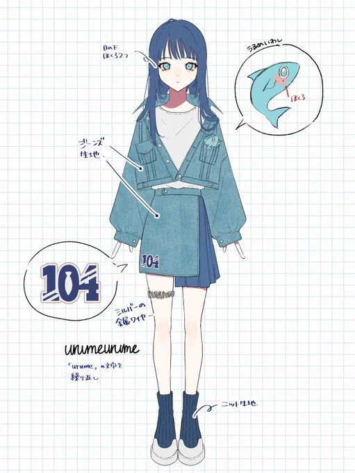 urumeiwashiちゃんのデザインお手伝いさせてもらいました!!
ぜひFA描いて下さい🐟 