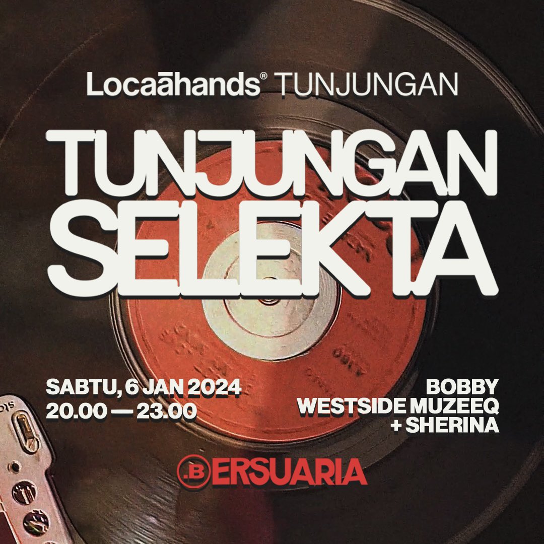 Panas ngelu wes waras, ta belani masio sek onok watuk e, 2024 stage debut with vinyl set againnn, jadi opener westside muzeeq + sherina (Bali)

Locaahands tunjungan, 8-9:30 PM. See youu! 🥶