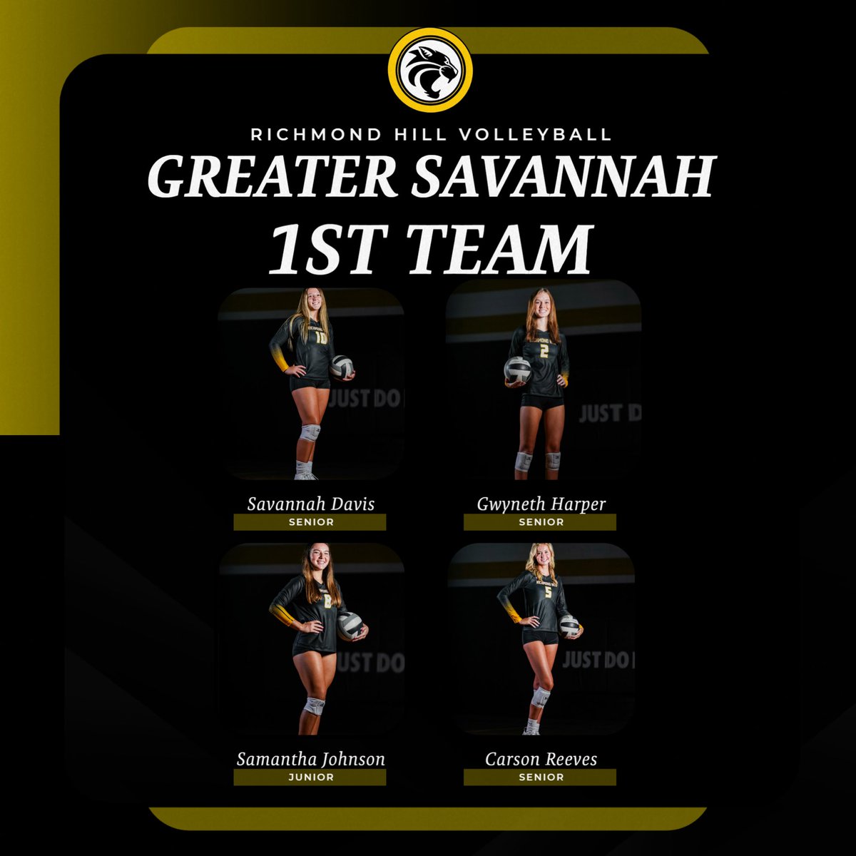 RHHSvb's tweet photo. Thank you Savannah Morning News for recognizing and honoring our players and coaches for their hard work this season! #BTH @athletics_rhhs https://t.co/0QhQSxUJzv