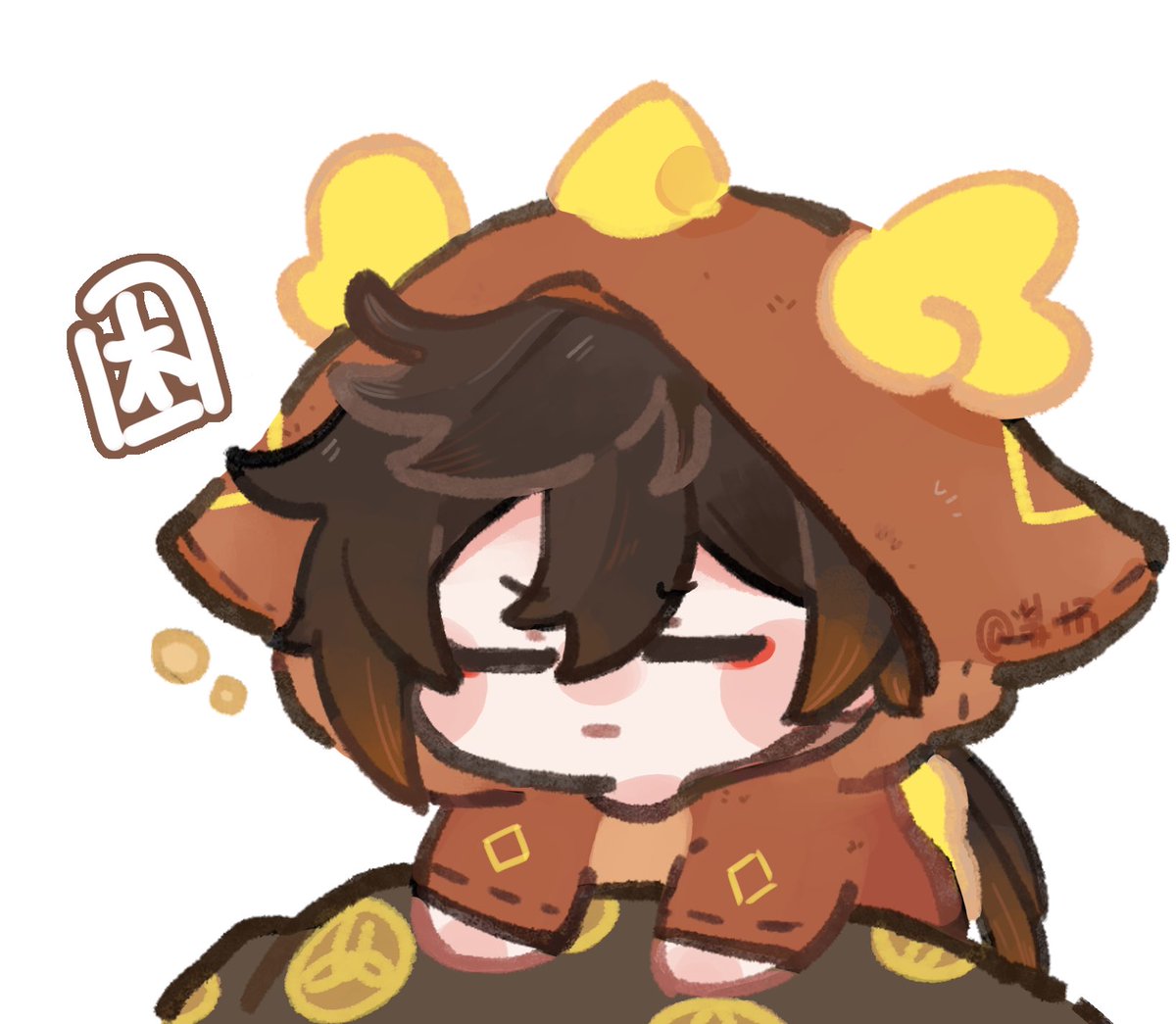 suxin_w's tweet photo. Sleepy sleepy

#GenshinImpact 
#Zhongli https://t.co/f6QjnVcfUK