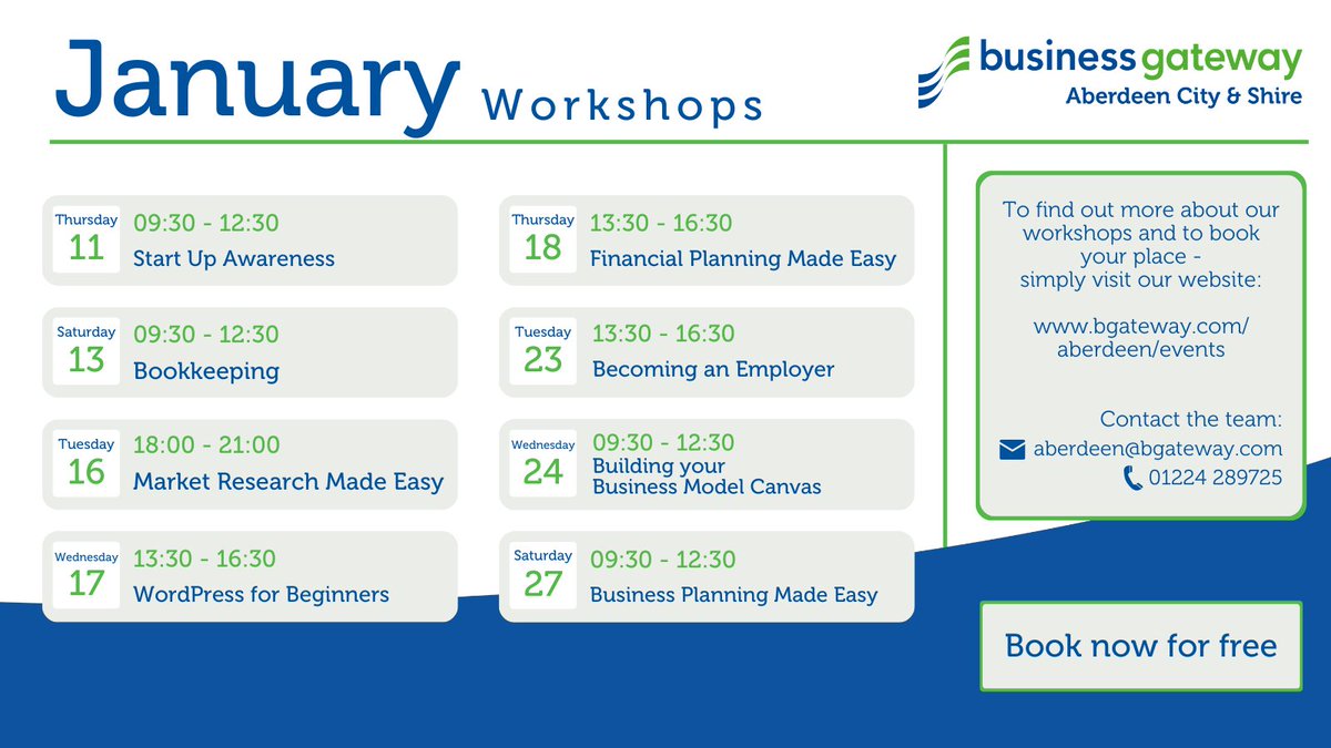 🎉Hello, January!🎉 Ready to kickstart the new year with a fresh perspective? Embrace the month ahead as we have an exciting workshop lineup to renew your business ambition✨ 📍 Book now & make it a year of growth: ow.ly/cylZ50Qg0Xi #NewYearNewMe #BusinessSupport