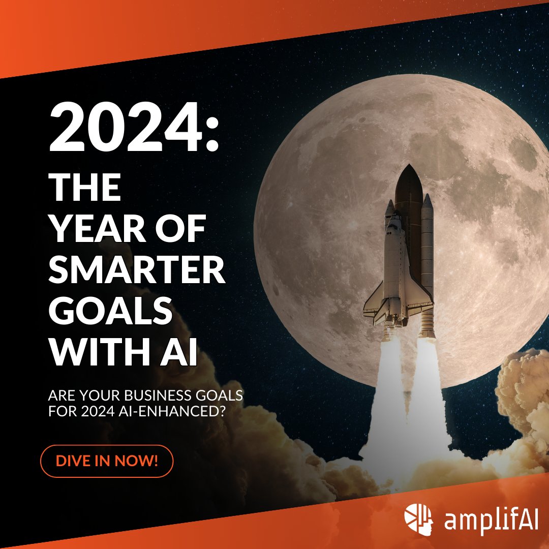 🚀Are your business goals for 2024 AI-enhanced? Leverage the power of AI to create and reach ambitious yet achievable goals. Enhance employee engagement and drive business success like never before. bit.ly/3vhxrXf
#AIForBusiness #StrategicGoals2024 #EmployeeMotivation